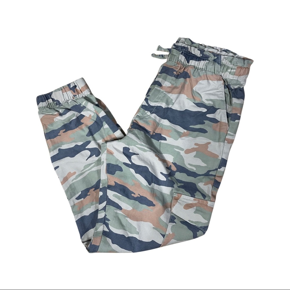 Girls Abercrombie Camouflage Jogger Pants